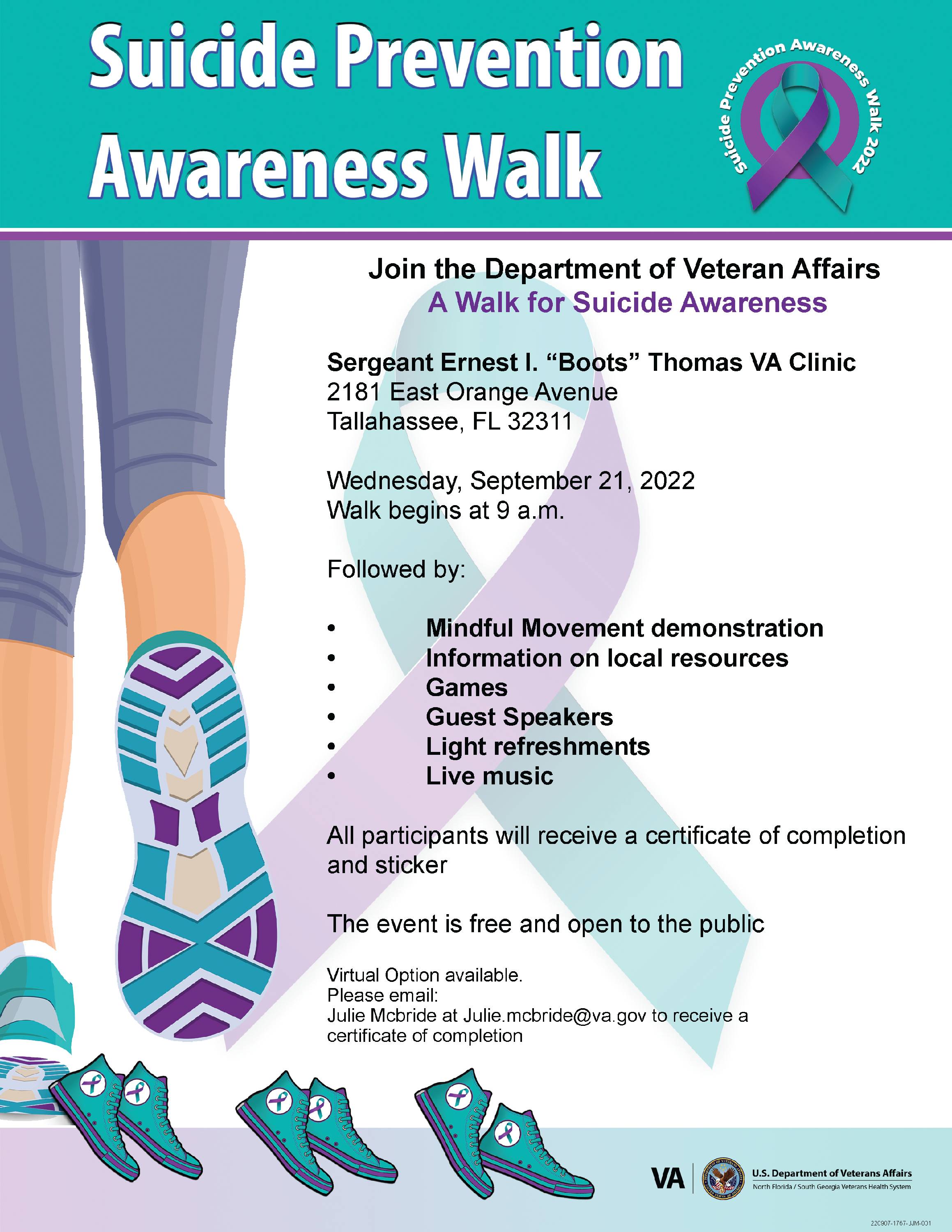 Suicide Prevention Awareness Walk - TLH FL 22 - Copy